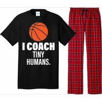 I Coach Tiny Humans Basketball Pajama Set