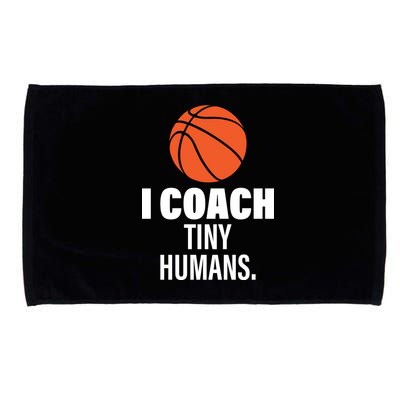 I Coach Tiny Humans Basketball Microfiber Hand Towel