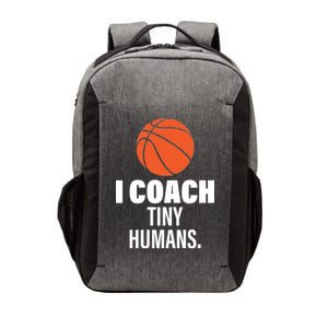 I Coach Tiny Humans Basketball Vector Backpack