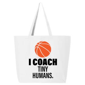 I Coach Tiny Humans Basketball 25L Jumbo Tote