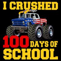 I Crushed 100 Days Of School Bucket Hat