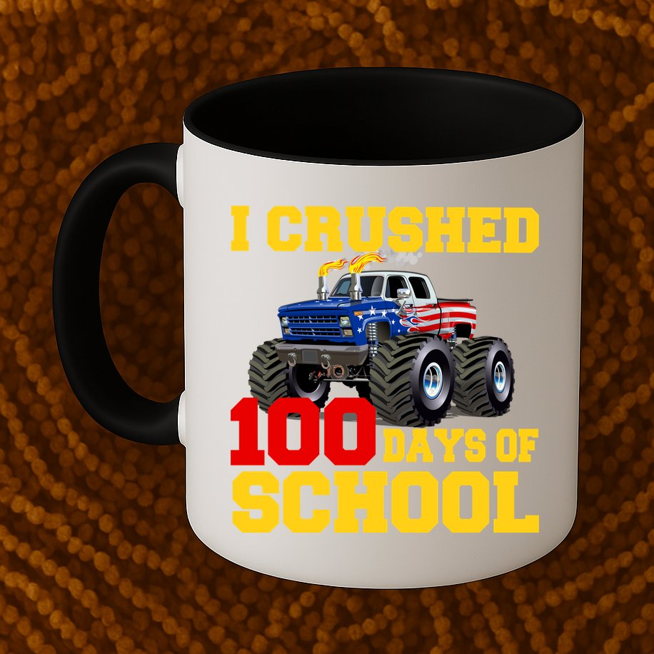 I Crushed 100 Days Of School Mug