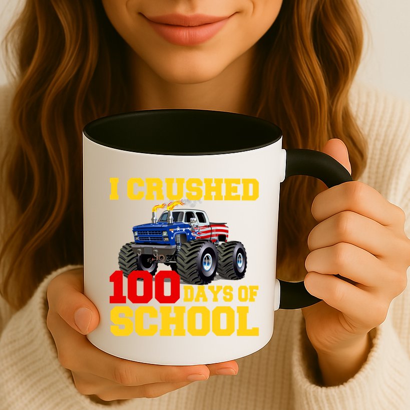 I Crushed 100 Days Of School Mug
