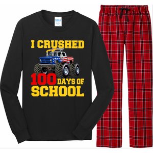 I Crushed 100 Days Of School Long Sleeve Pajama Set