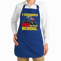 I Crushed 100 Days Of School Apron
