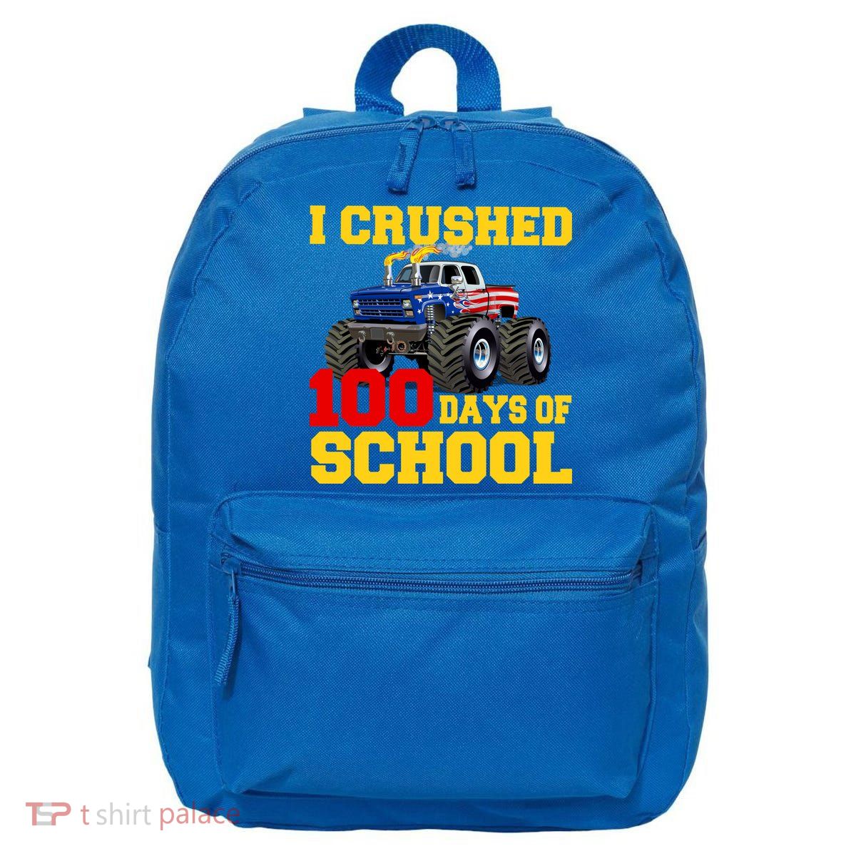 I Crushed 100 Days Of School 16 in Basic Backpack