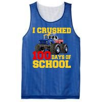 I Crushed 100 Days Of School Mesh Reversible Basketball Jersey Tank