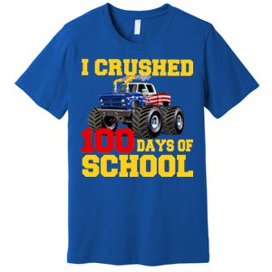 I Crushed 100 Days Of School Premium T-Shirt