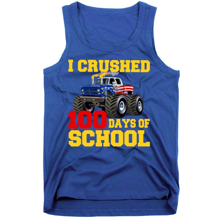 I Crushed 100 Days Of School Tank Top