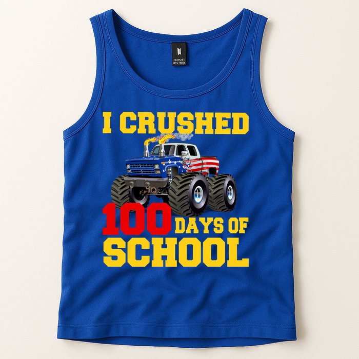 I Crushed 100 Days Of School Tank Top