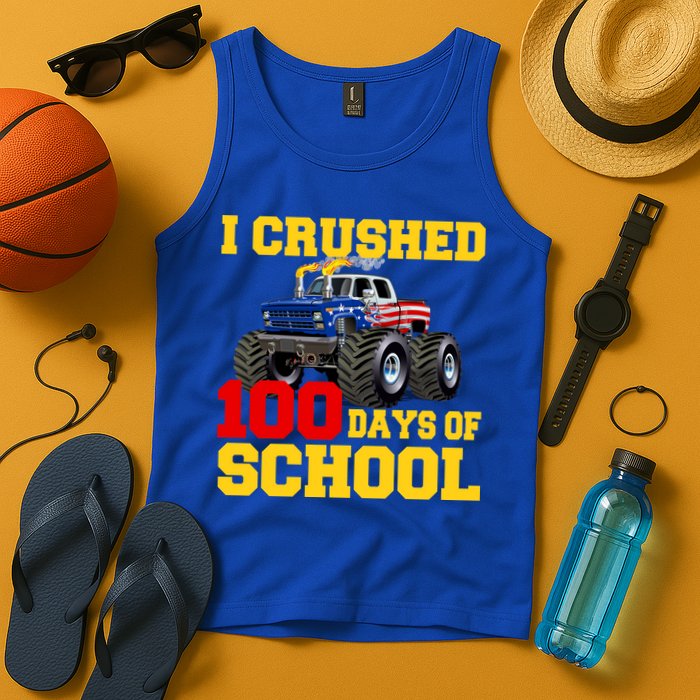 I Crushed 100 Days Of School Tank Top