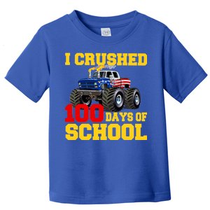 I Crushed 100 Days Of School Toddler T-Shirt