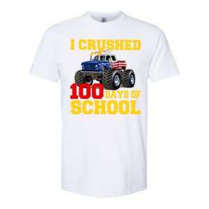 I Crushed 100 Days Of School Softstyle CVC T-Shirt