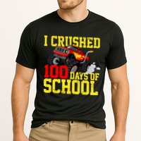 I Crushed 100 Days Of School Monster Truck Cooling Performance Crew T-Shirt