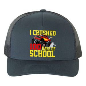 I Crushed 100 Days Of School Monster Truck Yupoong Adult 5-Panel Trucker Hat