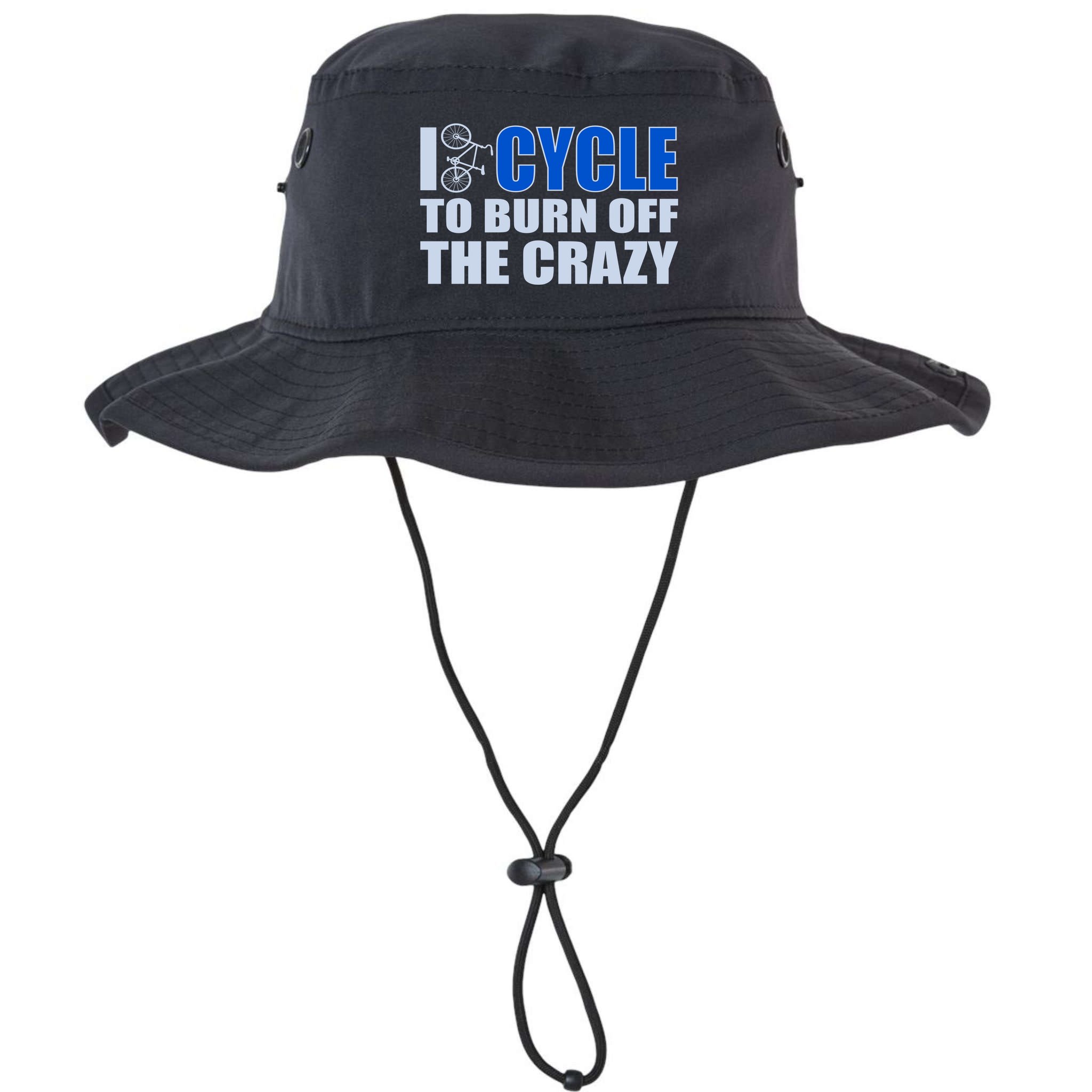 I Cycle To Burn Off The Crazy Bucket Hat