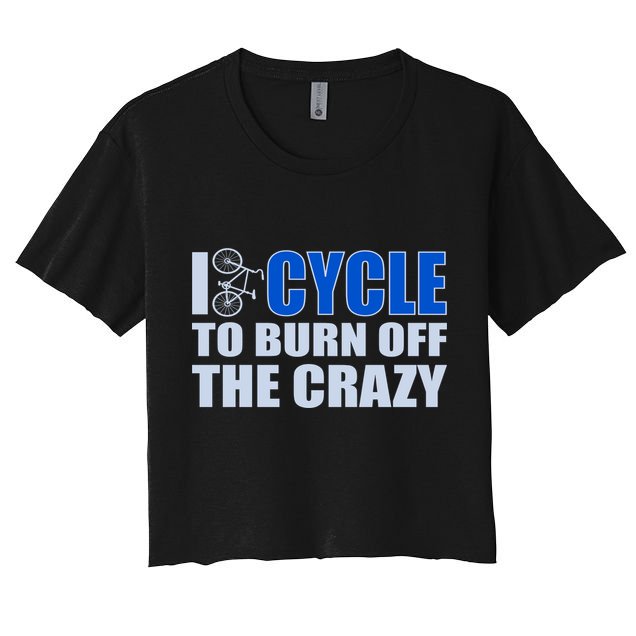 I Cycle To Burn Off The Crazy Crop Top