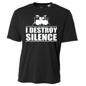 I Destroy Silence Cooling Performance Crew T-Shirt