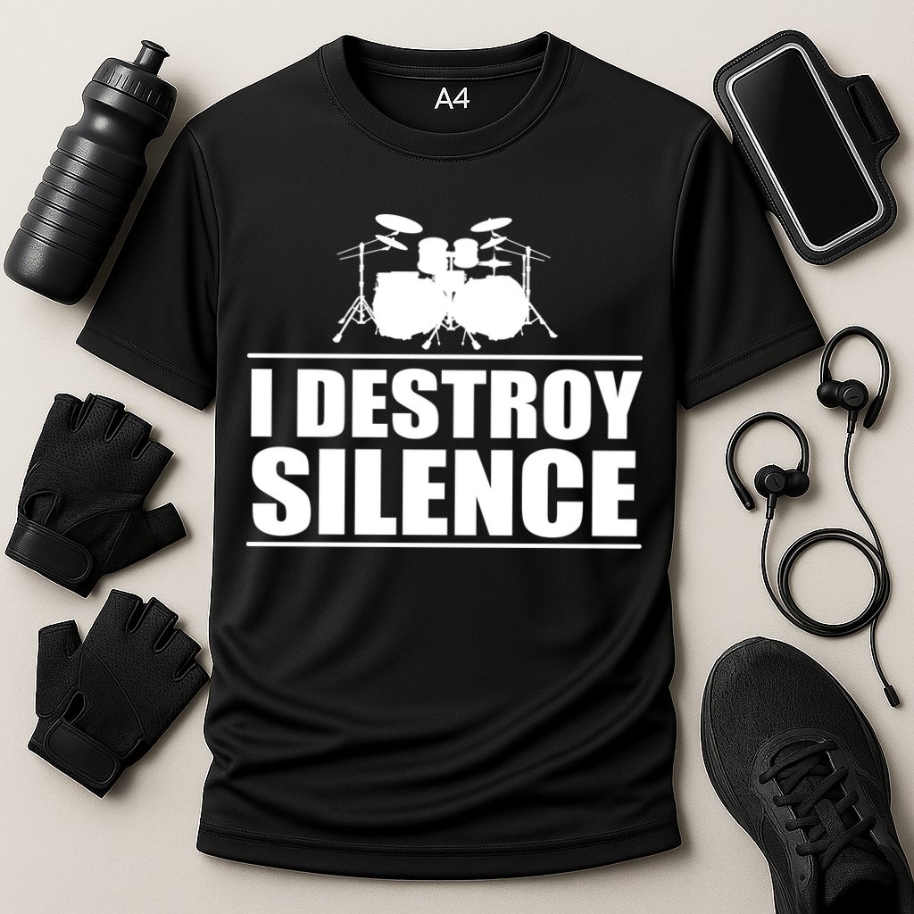 I Destroy Silence Performance Shirt