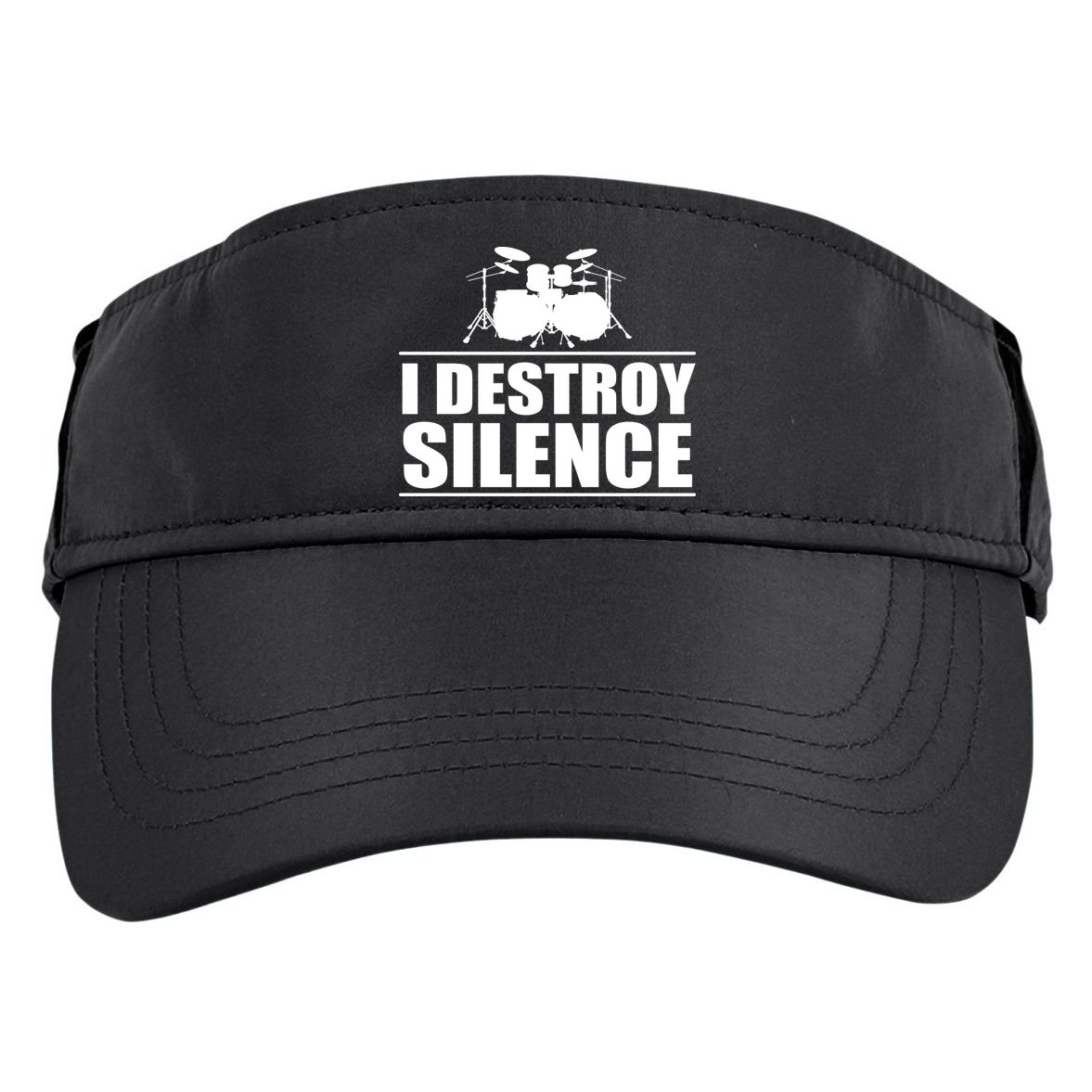 I Destroy Silence Adult Drive Performance Visor