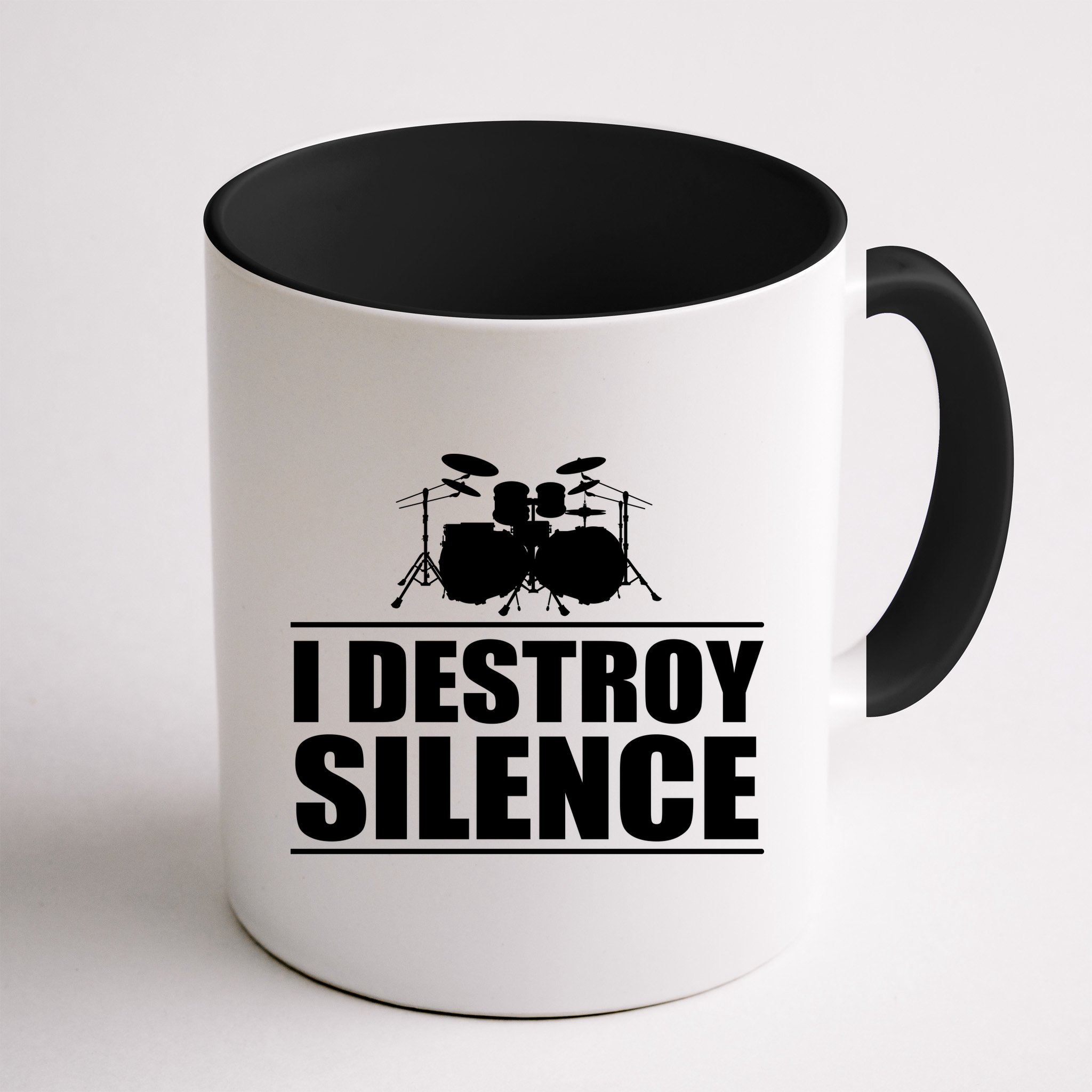 I Destroy Silence Mug