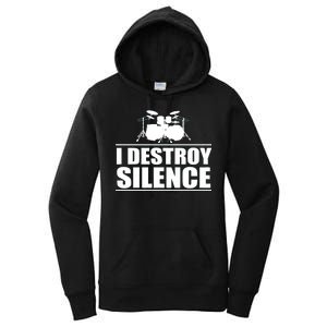 I Destroy Silence Women's Pullover Hoodie