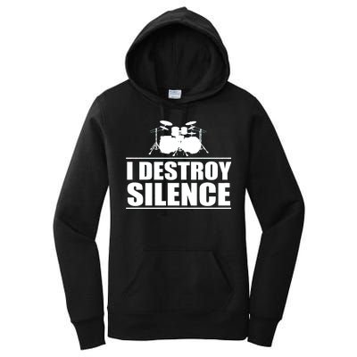 I Destroy Silence Women's Pullover Hoodie