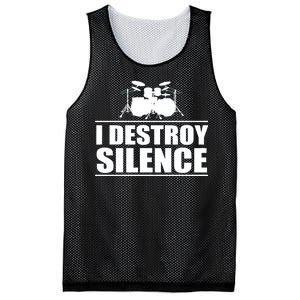 I Destroy Silence Mesh Reversible Basketball Jersey Tank