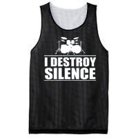 I Destroy Silence Mesh Reversible Basketball Jersey Tank