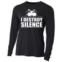 I Destroy Silence Cooling Performance Long Sleeve Crew