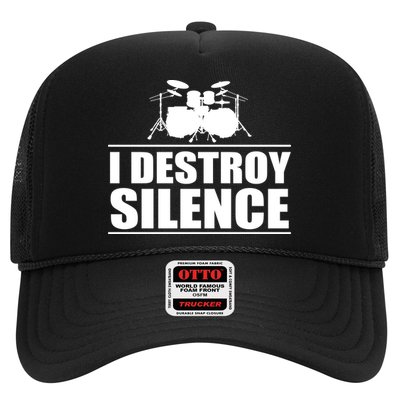 I Destroy Silence Trucker Hat