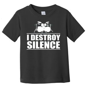 I Destroy Silence Toddler T-Shirt