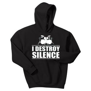 I Destroy Silence Kids Hoodie