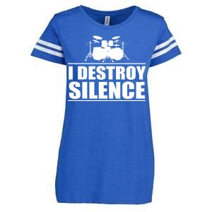 I Destroy Silence Enza Ladies Jersey Football T-Shirt