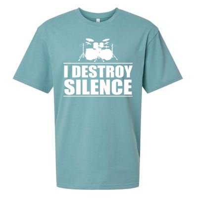 I Destroy Silence Sueded Cloud Jersey T-Shirt