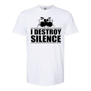 I Destroy Silence Softstyle CVC T-Shirt