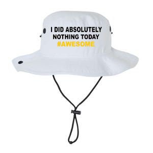 I Did Absolutely Nothing Today #Awesome Legacy Cool Fit Booney Bucket Hat