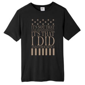 I Did They Didn't Veteran Tall Fusion ChromaSoft Performance T-Shirt