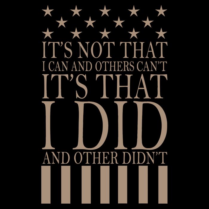 I Did They Didn't Veteran Kids T-Shirt