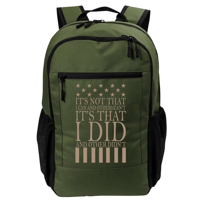 I Did They Didn't Veteran Backpack