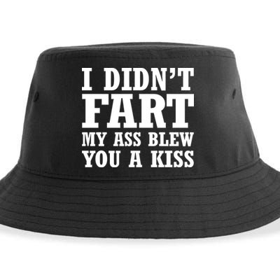 I Didn't Fart I Blew You A Kiss Sustainable Bucket Hat