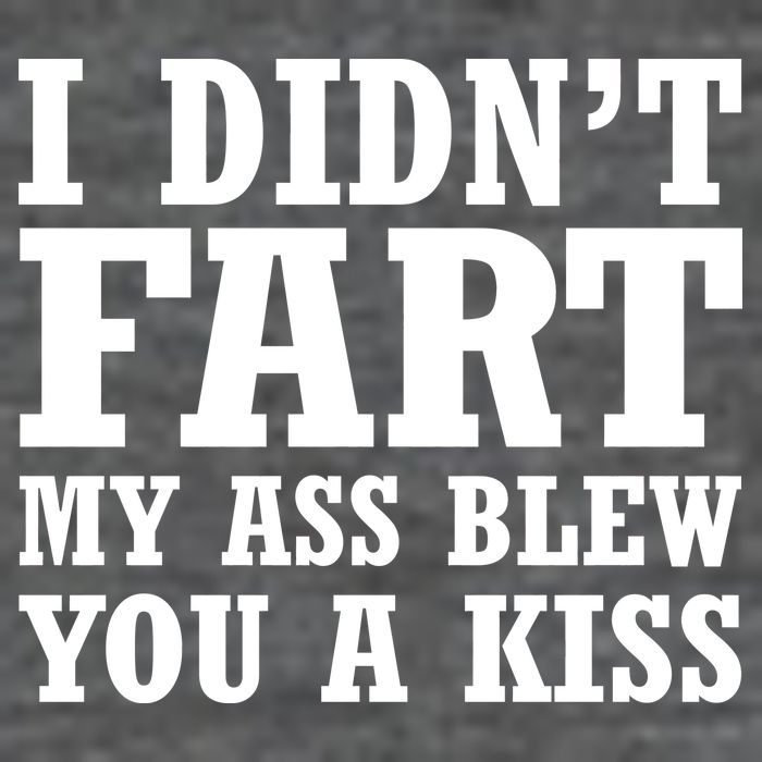 I Didn't Fart I Blew You A Kiss Long Sleeve Shirt