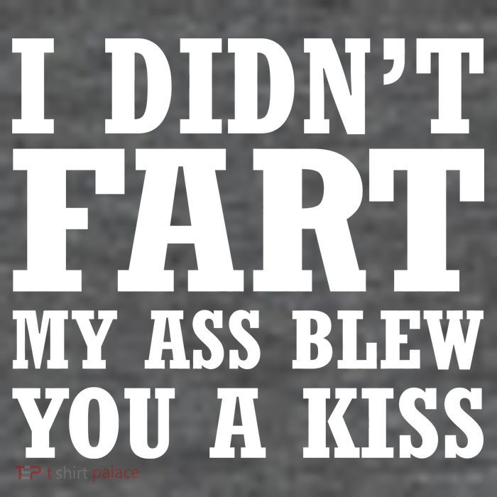 I Didn't Fart I Blew You A Kiss T-Shirt
