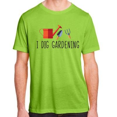 I Dig Gardening Adult ChromaSoft Performance T-Shirt