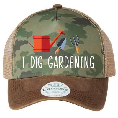 I Dig Gardening Legacy Tie Dye Trucker Hat