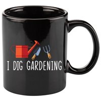 I Dig Gardening 11oz C Handle Ceramic Mug