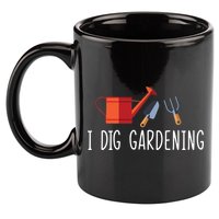 I Dig Gardening 11oz C Handle Ceramic Mug