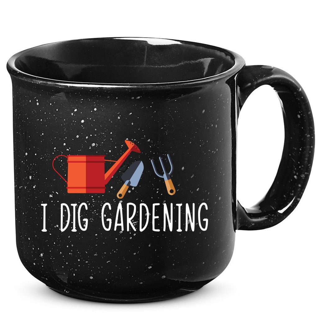 I Dig Gardening 15oz Campfire Ceramic Mug