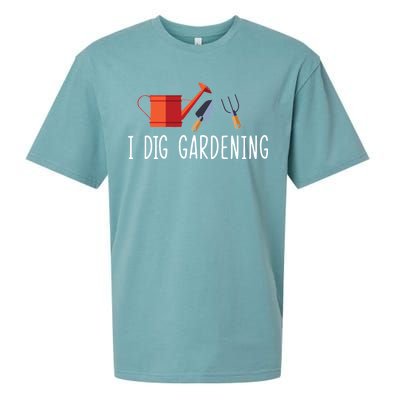 I Dig Gardening Sueded Cloud Jersey T-Shirt