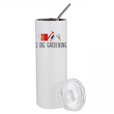 I Dig Gardening Stainless Steel Tumbler